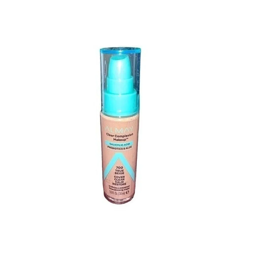 ALMAY Clear Complexion Makeup Salicylic Acid Foundation (1oz / 30mL) 700 True Be